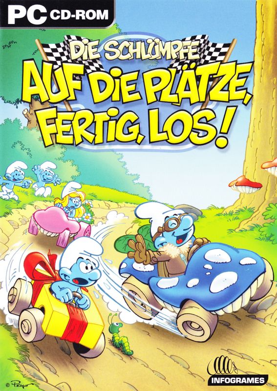 Front Cover for Smurf Racer (Windows)