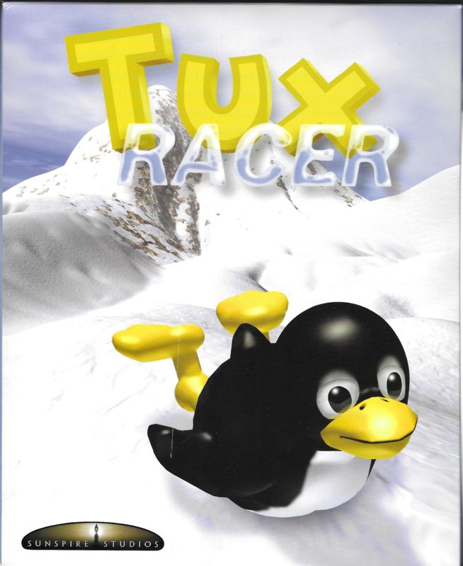 Front Cover for Tux Racer (Linux and Windows) (v1.0)