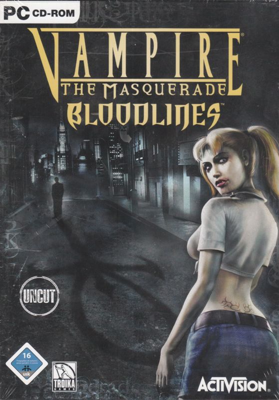 Front Cover for Vampire: The Masquerade - Bloodlines (Windows)