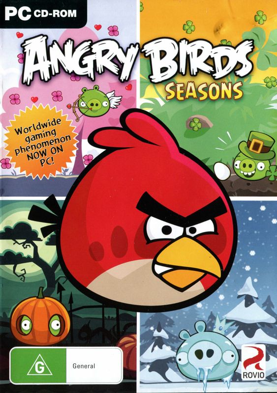 Front Cover for Angry Birds: Seasons (Windows)