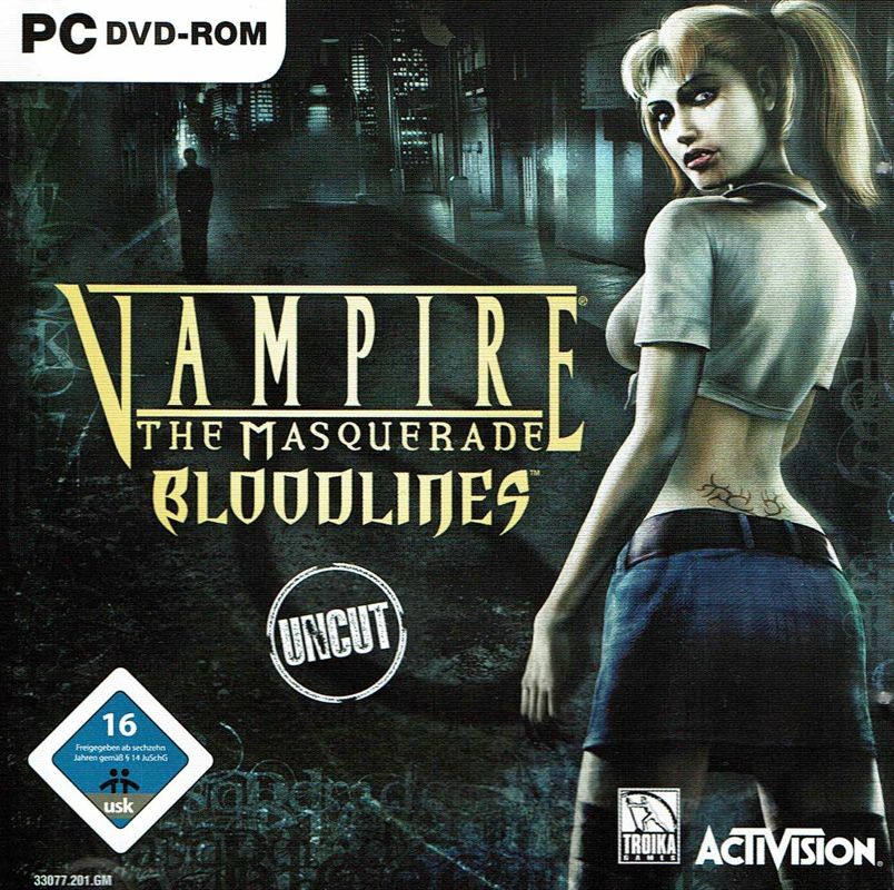 Front Cover for Vampire: The Masquerade - Bloodlines (Windows) (Software Pyramide release)