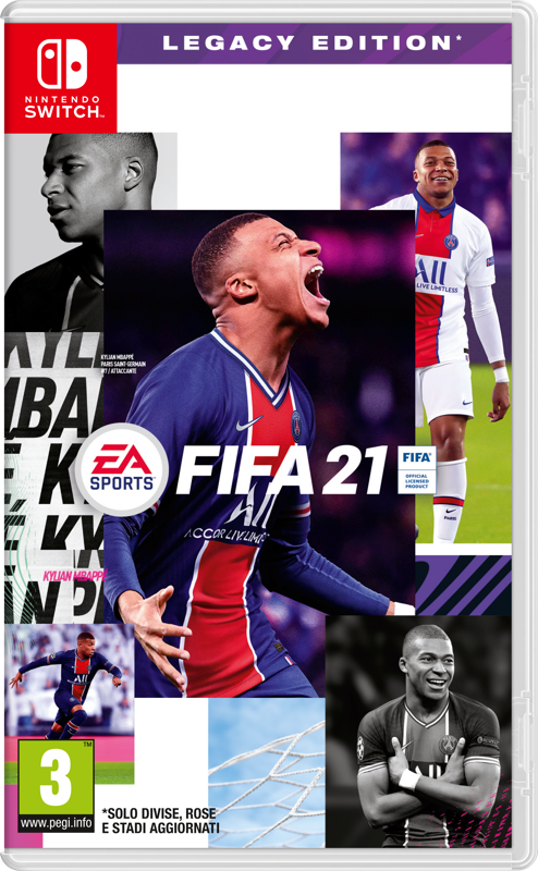 Front Cover for FIFA 21: Legacy Edition (Nintendo Switch) (download release)