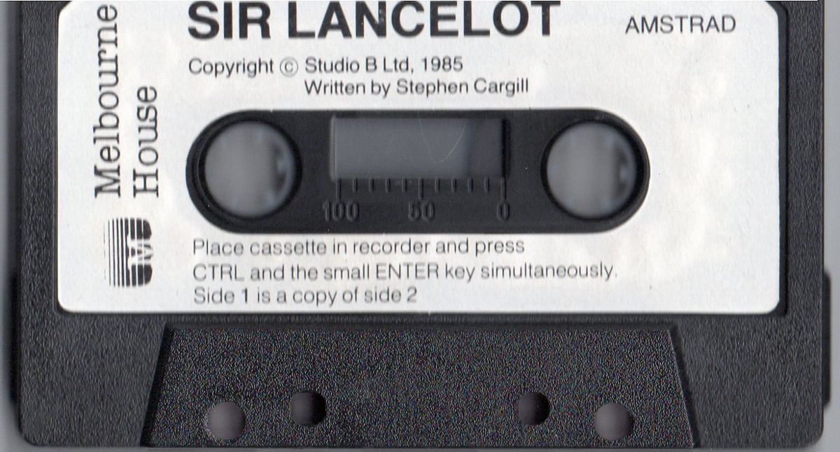 Media for Sir Lancelot (Amstrad CPC)