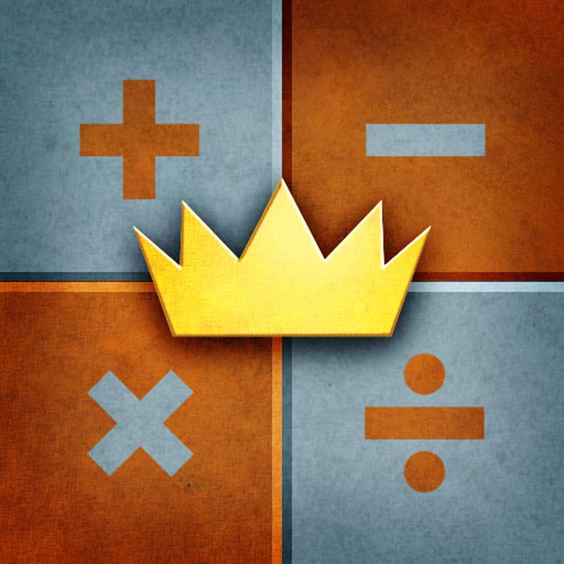 Front Cover for King of Math (iPad and iPhone)