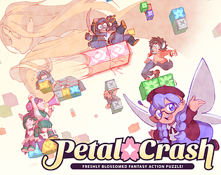 Front Cover for Petal Crash (Linux and Macintosh and Windows) (itch.io release)