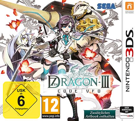 Front Cover for 7th Dragon III: Code:VFD (Nintendo 3DS) (download release)