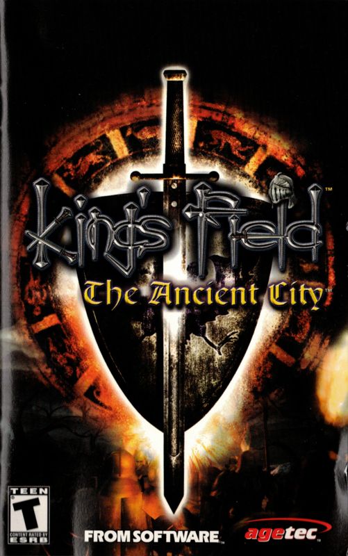 Manual for King's Field: The Ancient City (PlayStation 2): Front
