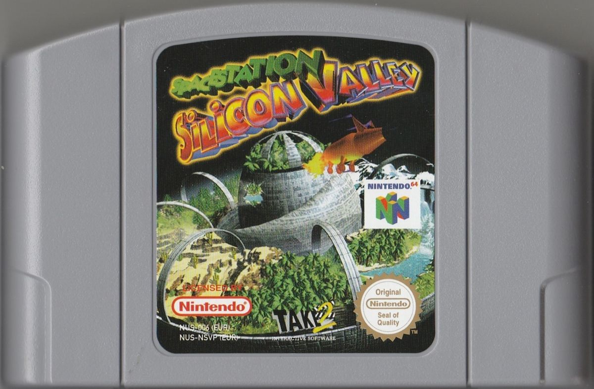 Media for Space Station Silicon Valley (Nintendo 64): Front