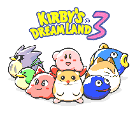 Front Cover for Kirby's Dream Land 3 (Wii U) (download release)