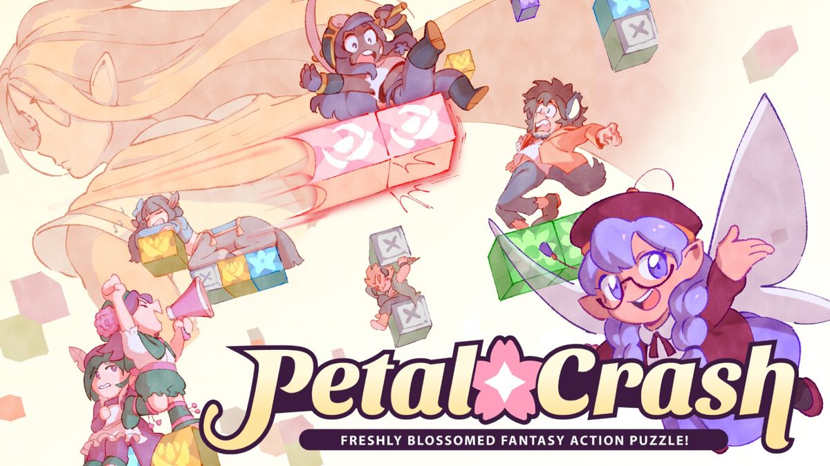 Front Cover for Petal Crash (Nintendo Switch) (download release)