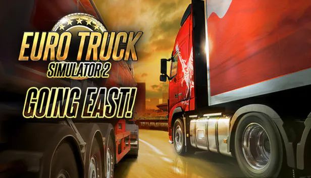 Front Cover for Euro Truck Simulator 2: Going East! (Linux and Macintosh and Windows) (Humble Store release)