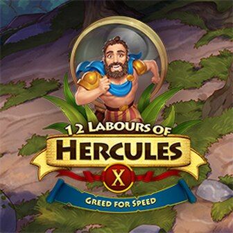 Front Cover for 12 Labours of Hercules X: Greed for Speed (Windows) (WildTangent Games release)