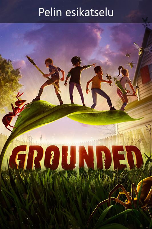 Front Cover for Grounded (Windows Apps and Xbox One) (Game Preview version)