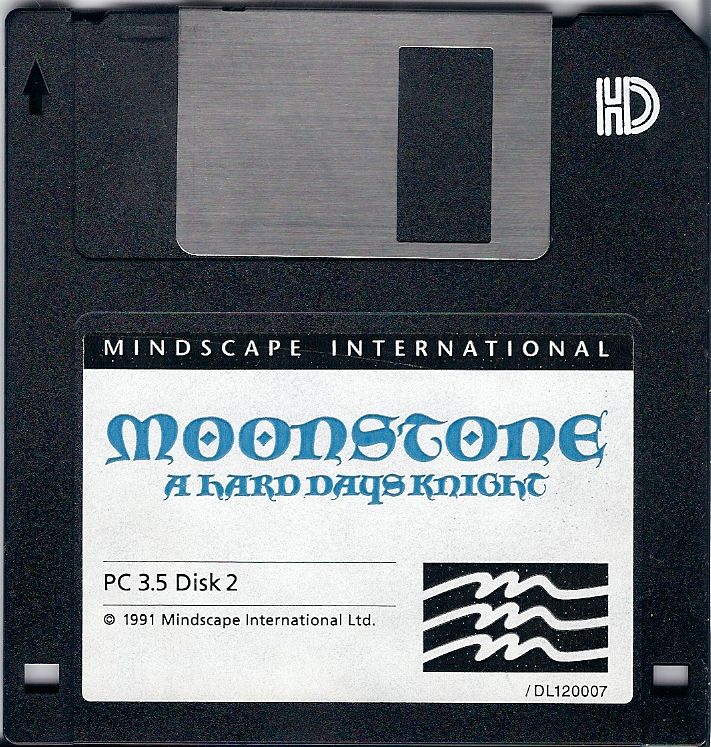 Media for Moonstone: A Hard Days Knight (DOS): Disk 2