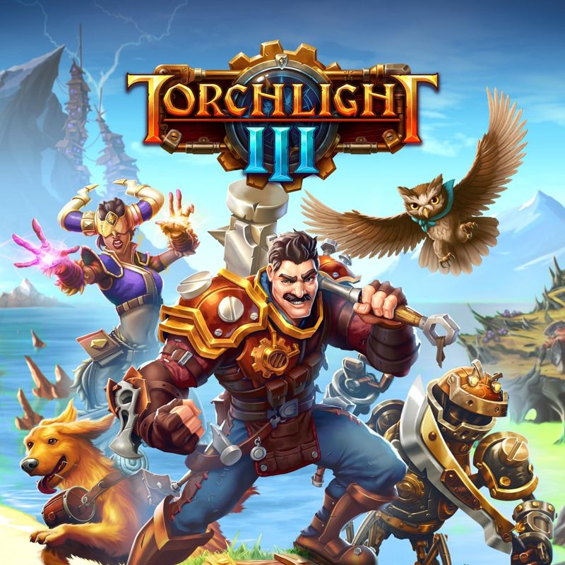Front Cover for Torchlight III (PlayStation 4) (download release)
