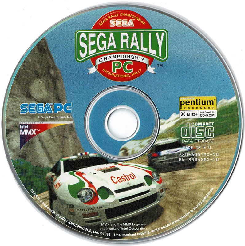 Media for SEGA Rally Championship (Windows) (General European release (alternate))