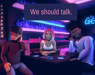 Front Cover for We should talk. (Linux and Macintosh and Windows) (itch.io release)