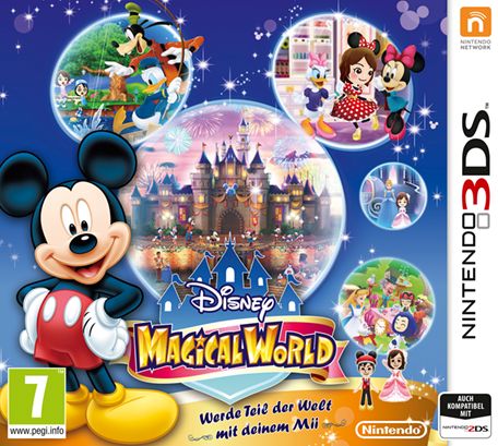 Front Cover for Disney Magical World (Nintendo 3DS) (download release)