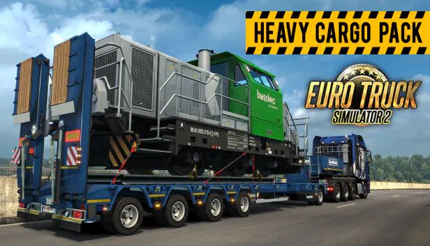 Front Cover for Euro Truck Simulator 2: Heavy Cargo Pack (Linux and Macintosh and Windows) (Humble Store release)