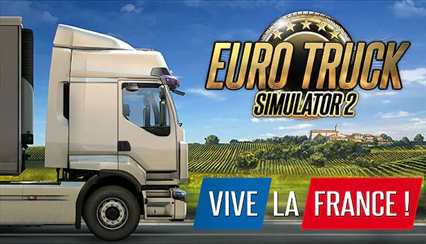 Front Cover for Euro Truck Simulator 2: Vive la France ! (Linux and Macintosh and Windows) (Humble Store release)