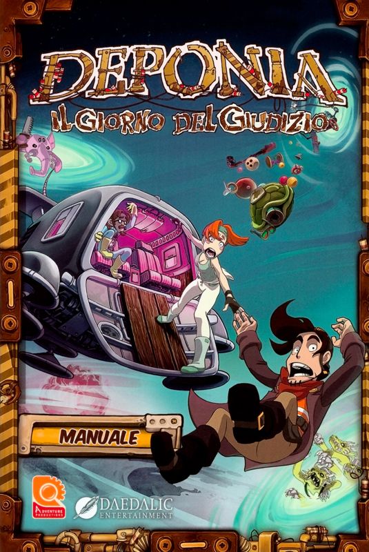 Manual for Deponia Doomsday (Windows): Front