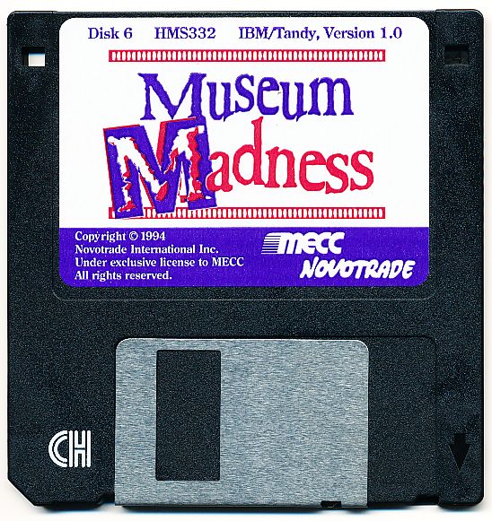 Media for Museum Madness (DOS) (IBM/Tandy release): Disk 6