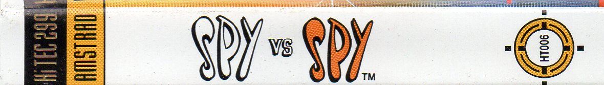 Spine/Sides for Spy vs Spy (Amstrad CPC) (Hi Tec Software budget release)