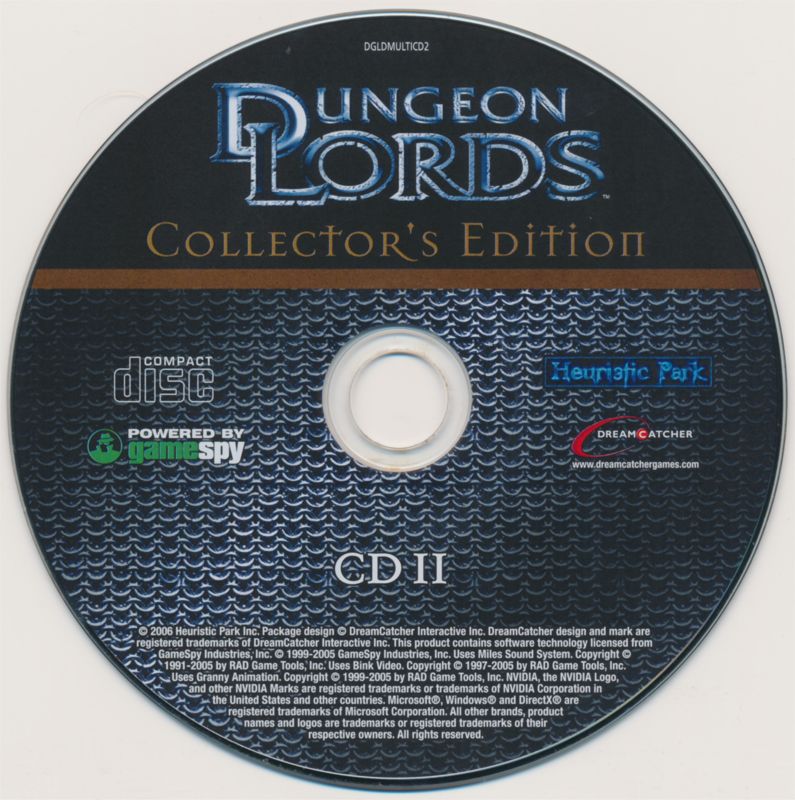 Media for Dungeon Lords: Collector's Edition (Windows): Disc II