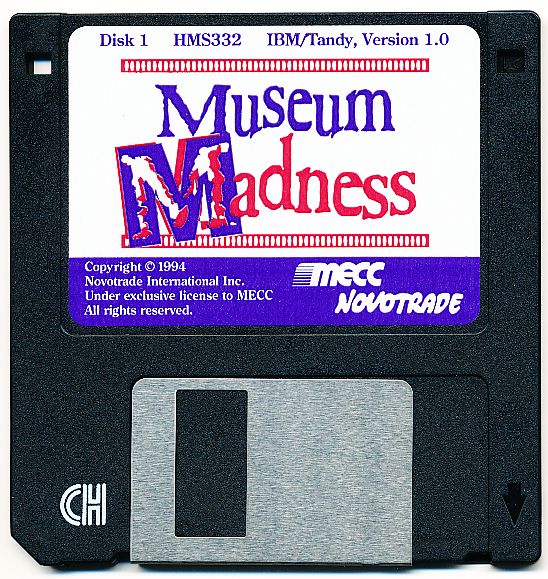 Media for Museum Madness (DOS) (IBM/Tandy release): Disk 1
