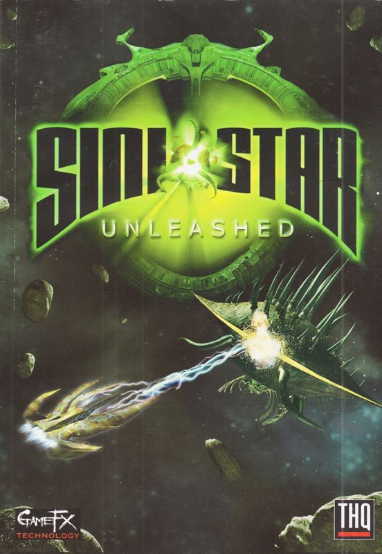Manual for Sinistar: Unleashed (Windows): Front (112-page)