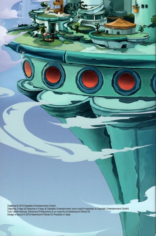 Extras for Deponia Doomsday (Windows): Art Book - Back