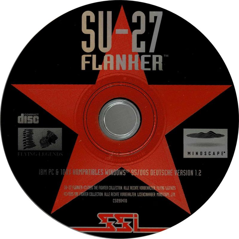 Media for Su-27 Flanker (DOS and Windows) (Cash & Carry Collection Alternate release)