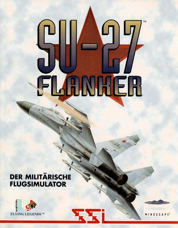 Manual for Su-27 Flanker (DOS and Windows) (Cash & Carry Collection Alternate release): Front