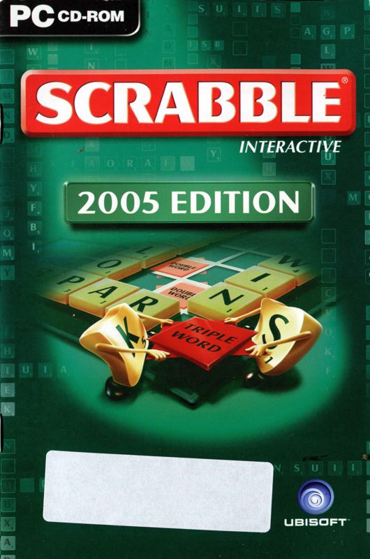 Manual for Scrabble Interactive: 2005 Edition (Windows): Front