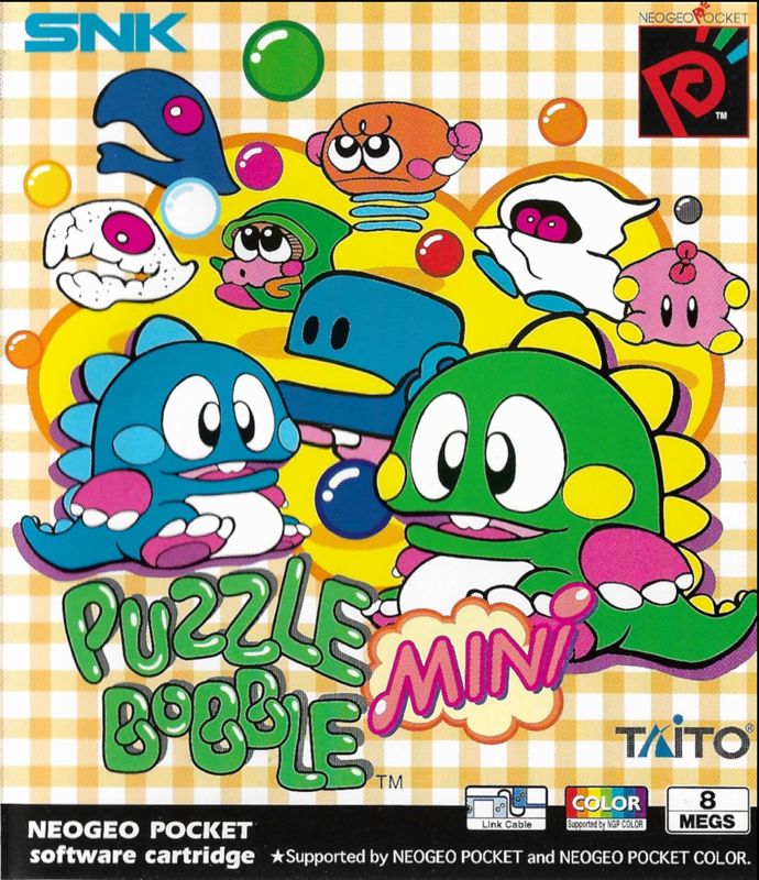 Front Cover for Bust-A-Move Pocket (Neo Geo Pocket Color)
