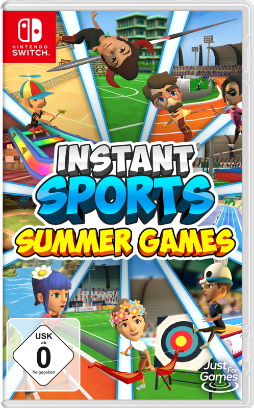 Front Cover for Instant Sports Summer Games (Nintendo Switch) (download release)