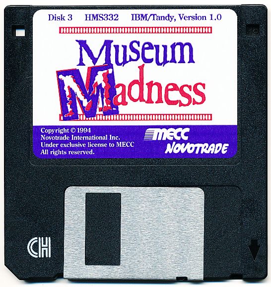 Media for Museum Madness (DOS) (IBM/Tandy release): Disk 3