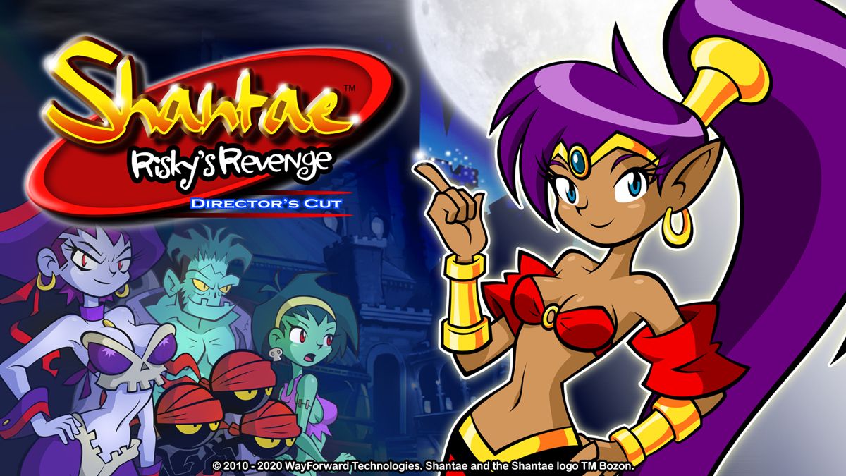Front Cover for Shantae: Risky's Revenge - Director's Cut (Nintendo Switch) (download release)