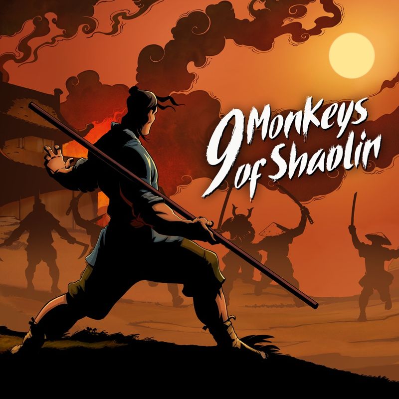 Front Cover for 9 Monkeys of Shaolin (PlayStation 4) (download release)