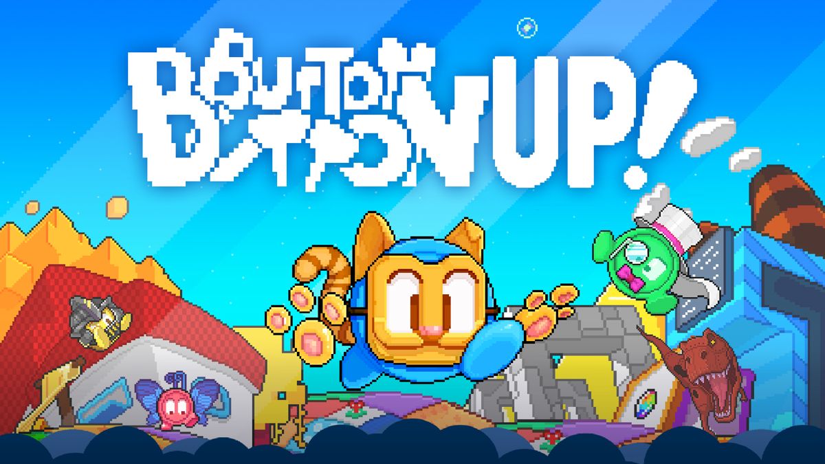 Front Cover for Button Button Up! (Nintendo Switch) (download release): 2nd version