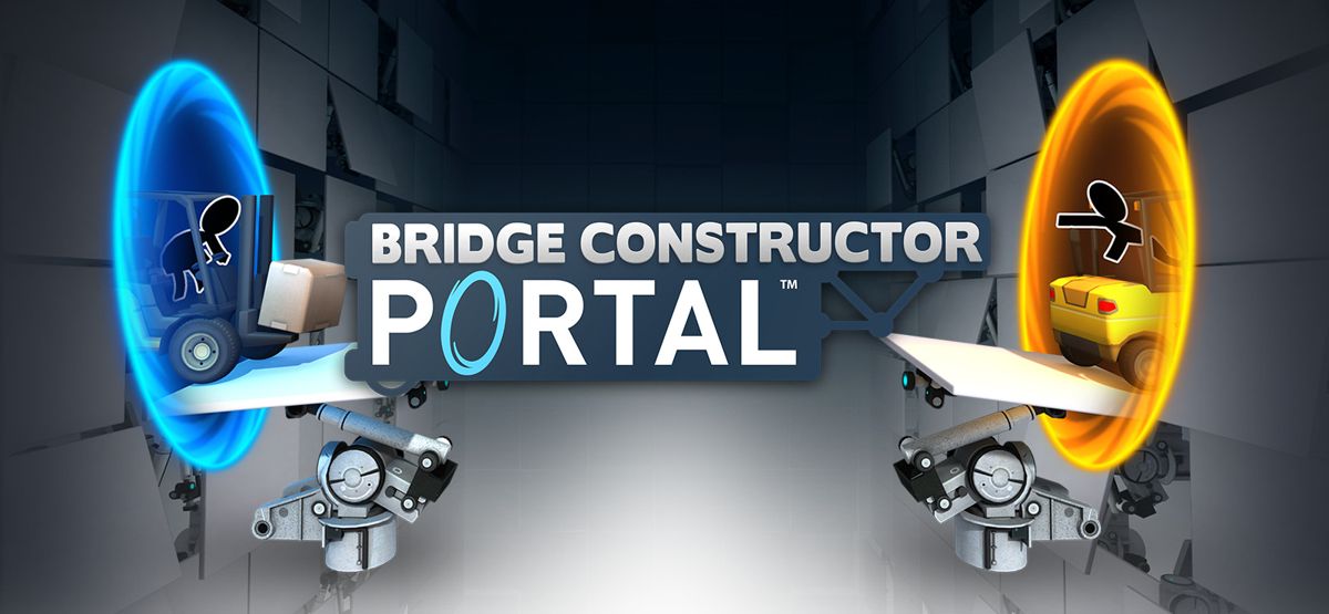 Front Cover for Bridge Constructor: Portal (Linux and Macintosh and Windows) (GOG.com release)