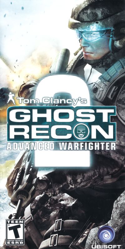Manual for Tom Clancy's Ghost Recon: Advanced Warfighter 2 (PSP): Front
