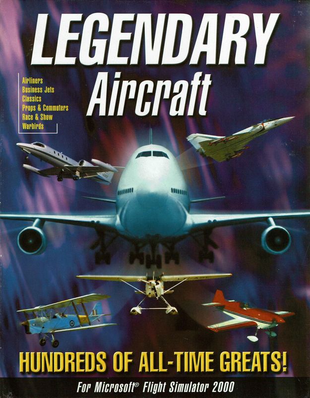 Front Cover for Legendary Aircraft (Windows)
