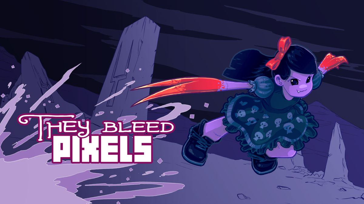 Front Cover for They Bleed Pixels (Nintendo Switch) (download release)