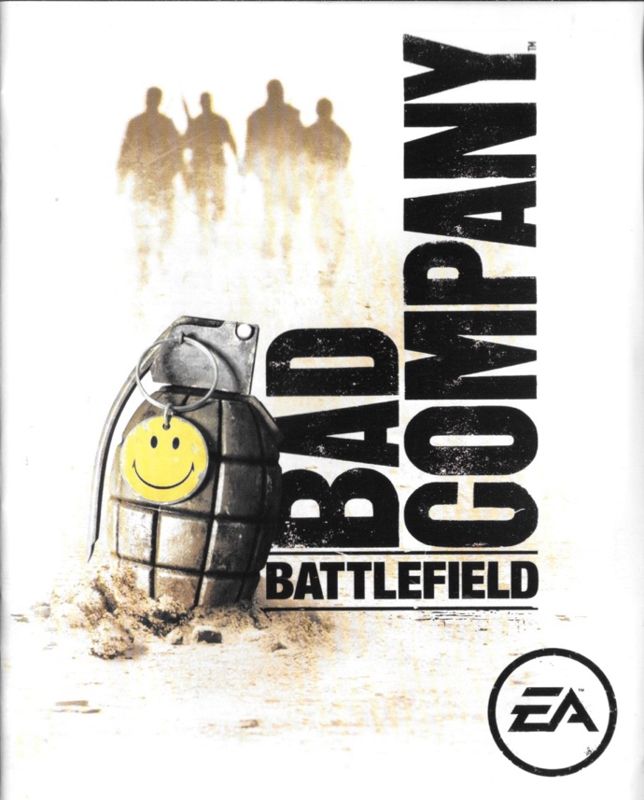 Manual for Battlefield: Bad Company (PlayStation 3) (Platinum release): Front