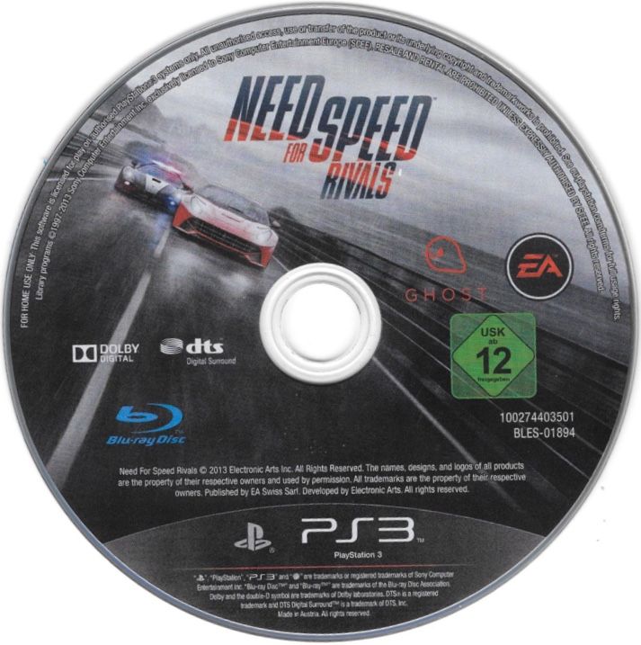 Media for Need for Speed: Rivals (PlayStation 3)