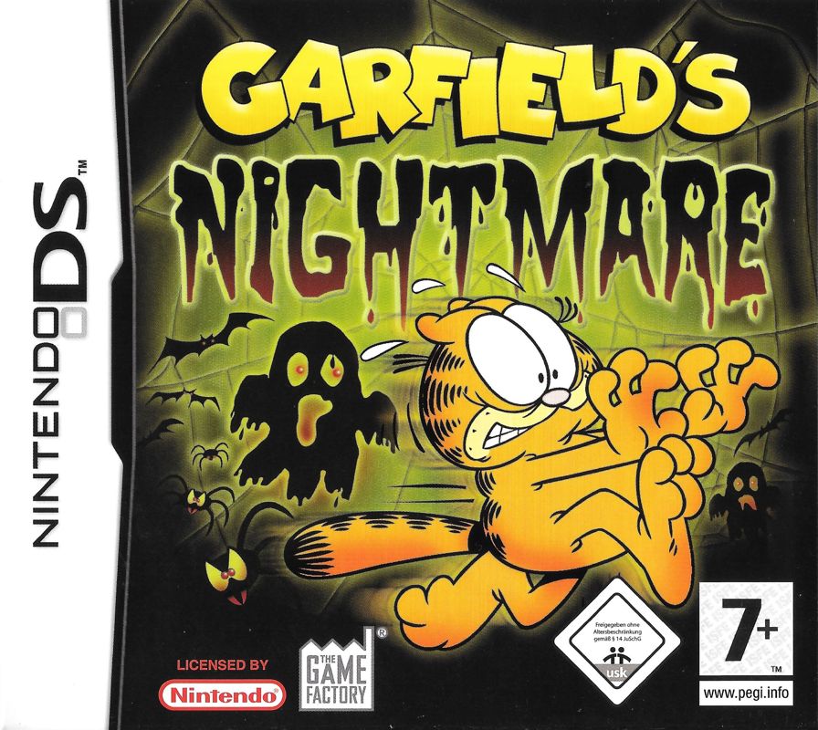 Front Cover for Garfield's Nightmare (Nintendo DS)