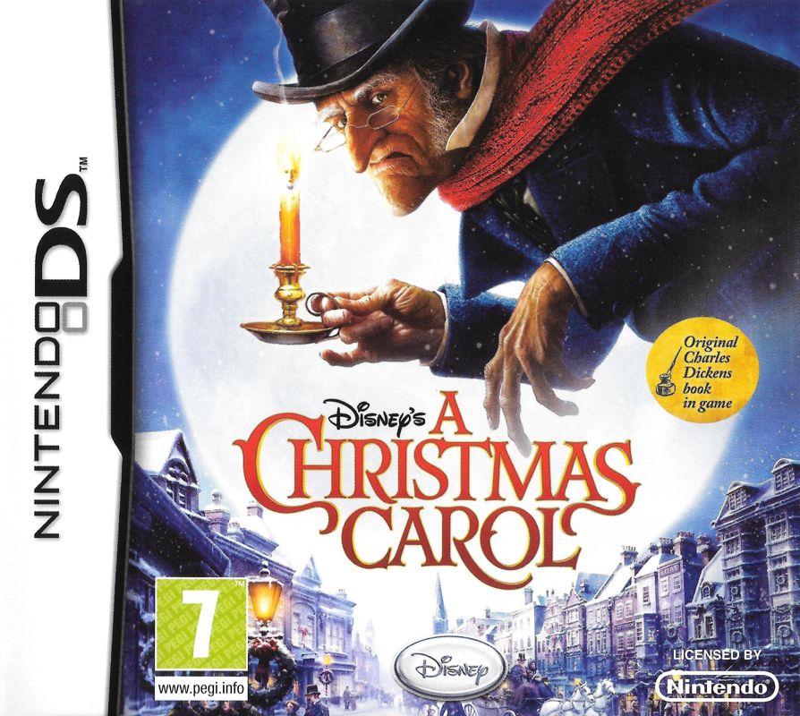 Front Cover for Disney's A Christmas Carol (Nintendo DS)