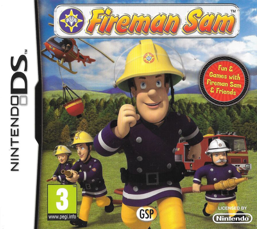 Front Cover for Fireman Sam (Nintendo DS)