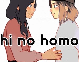 Front Cover for hi no homo (Browser) (itch.io release)